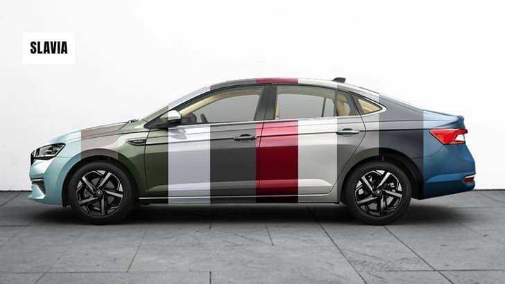 2026 Skoda Slavia colours 2026 Skoda Slavia colours