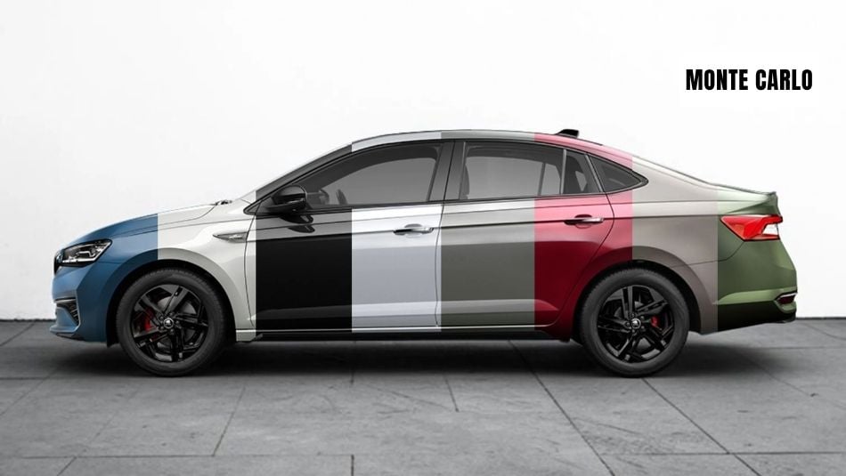 2026 Skoda Slavia Monte Carlo colours
