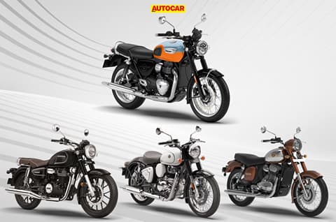 Triumph Bonneville T40 vs rivals: Price and specifications compared