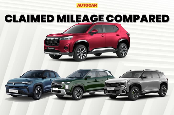 Honda Elevate vs rivals mileage comparison