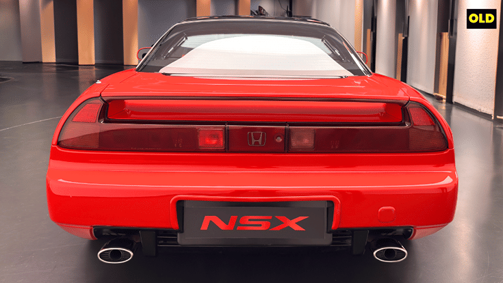 honda nsx rear