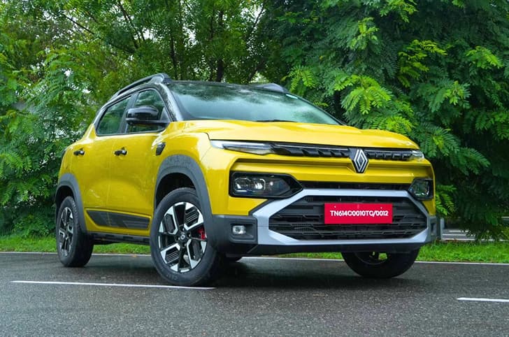 Renault Kiger front quarter