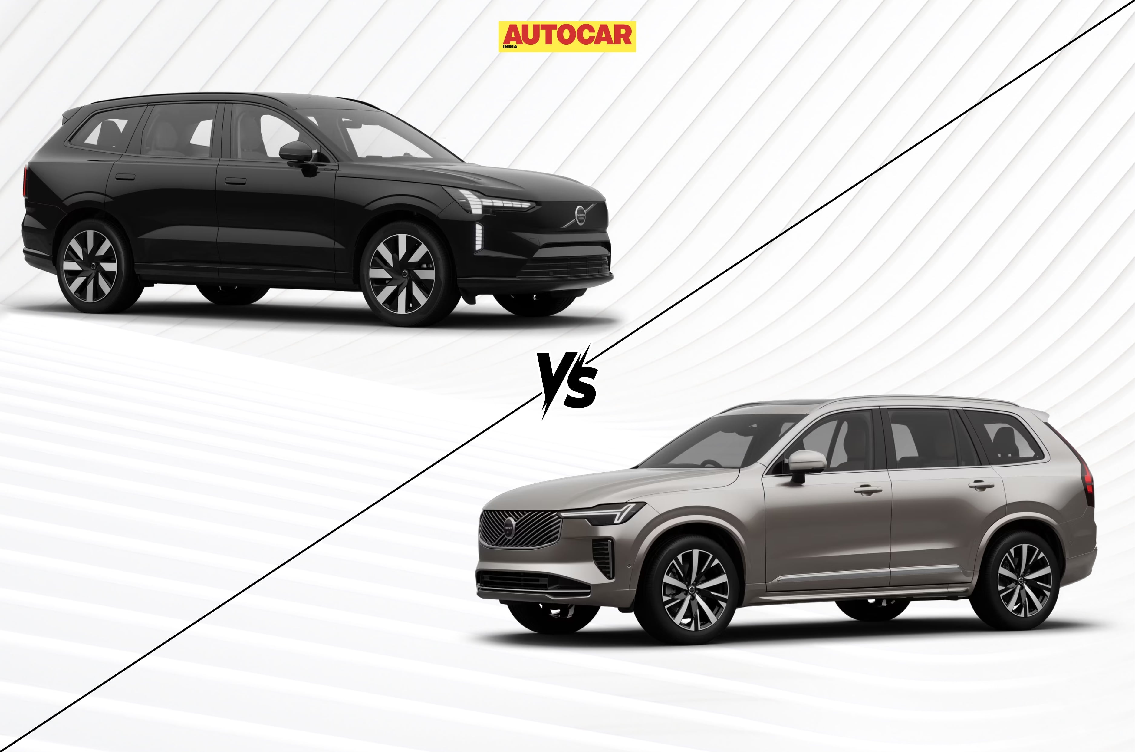 Volvo EX90 vs XC90: Differences and similarities explained