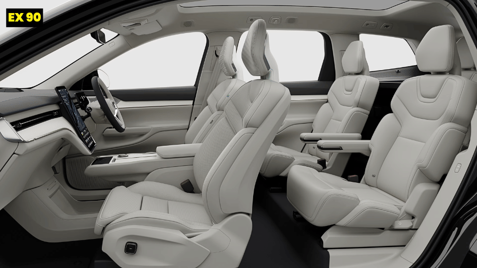 Volvo EX90 vs XC90