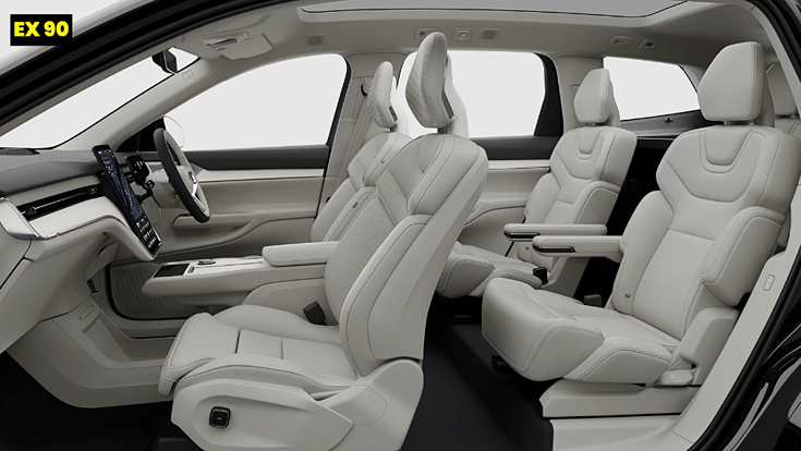 Volvo EX90 vs XC90
