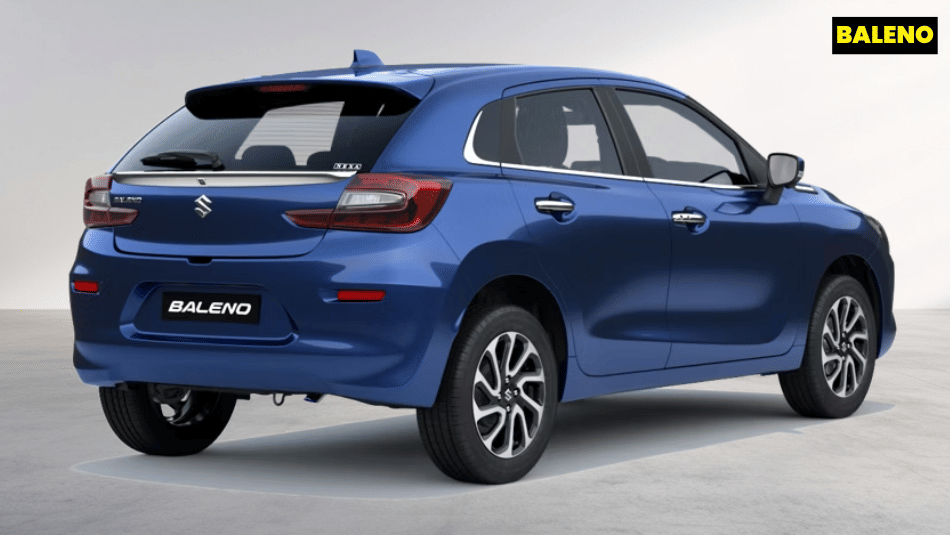Maruti Baleno rear quarter static