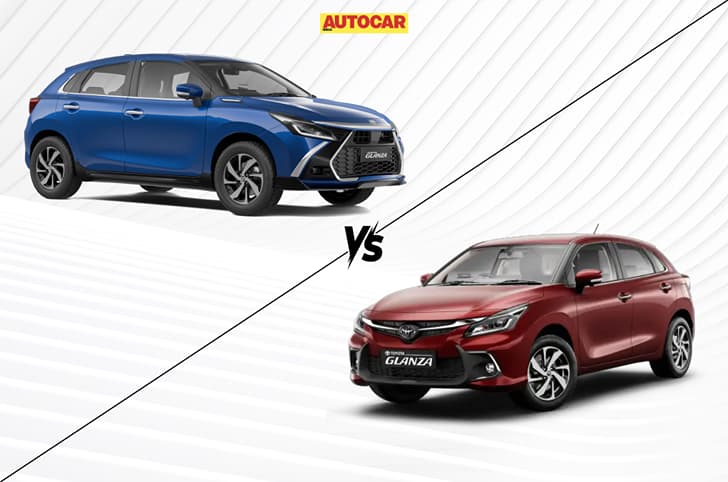 Toyota Glanza Old vs New comparison