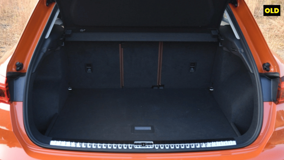 old audi q3 boot space
