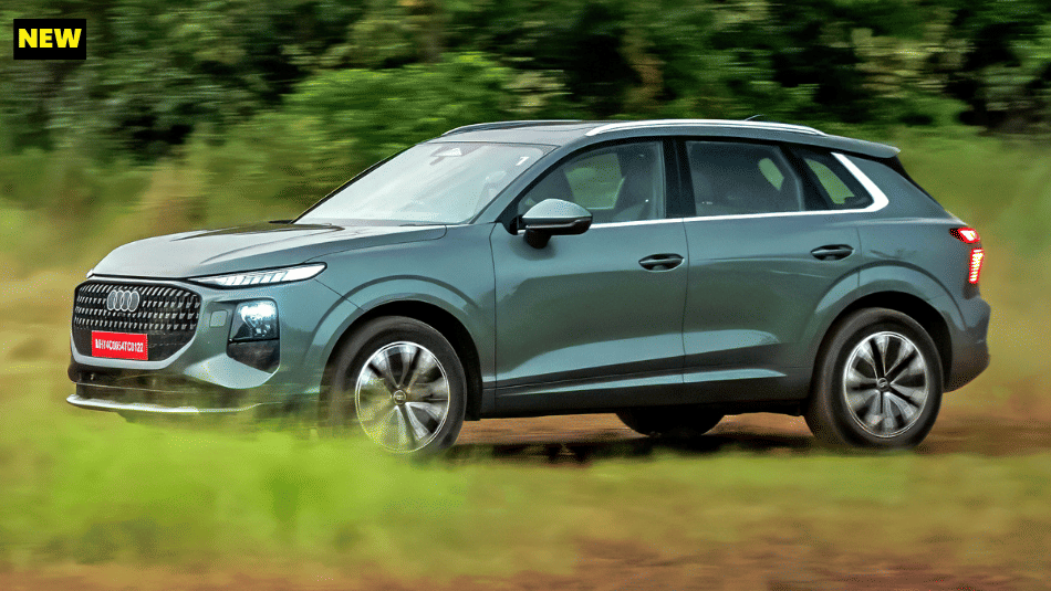 new audi q3 driving
