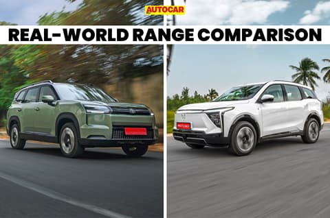 MG Hector Tomahawk EV vs Mahindra XEV 9S real-world range compared