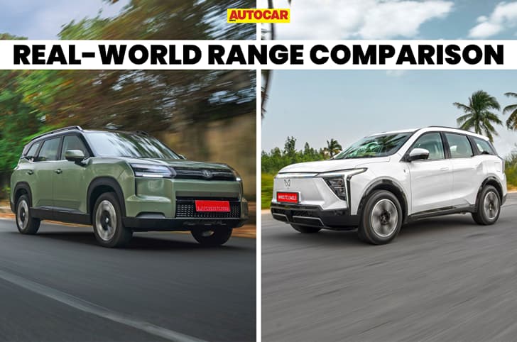 MG Hector Tomahawk EV vs Mahindra XEV 9S real-world range compared