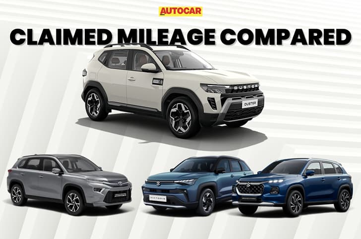 Renault Duster hybrid mileage compared with strong-hybrid rivals