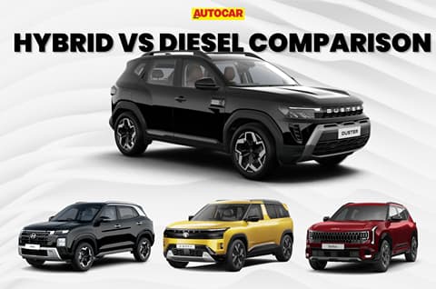 Renault Duster hybrid vs diesel-AT rivals: Claimed mileage, specs compared