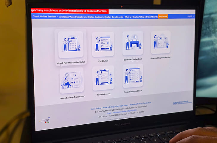 How to check and pay e-challan online, and what happens if you don't pay How to check and pay e-challan online, and what happens if you don't pay