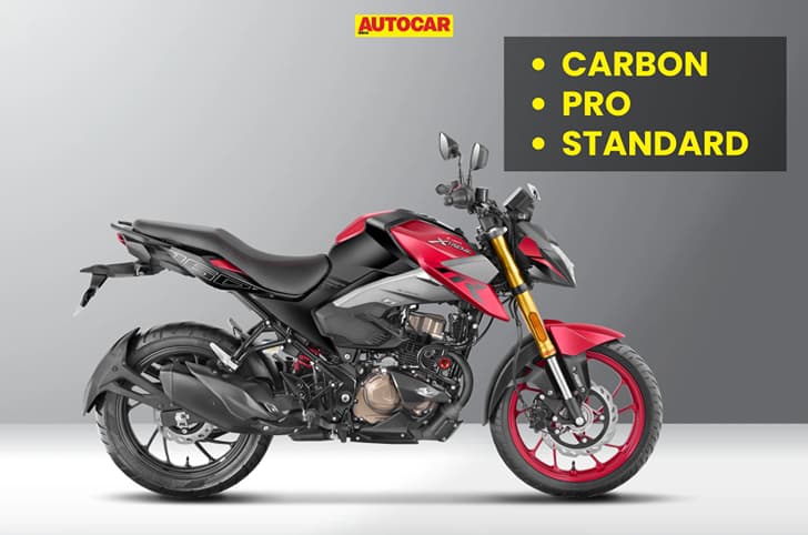 An indoor render of the updated Hero Xtreme 160R 4V