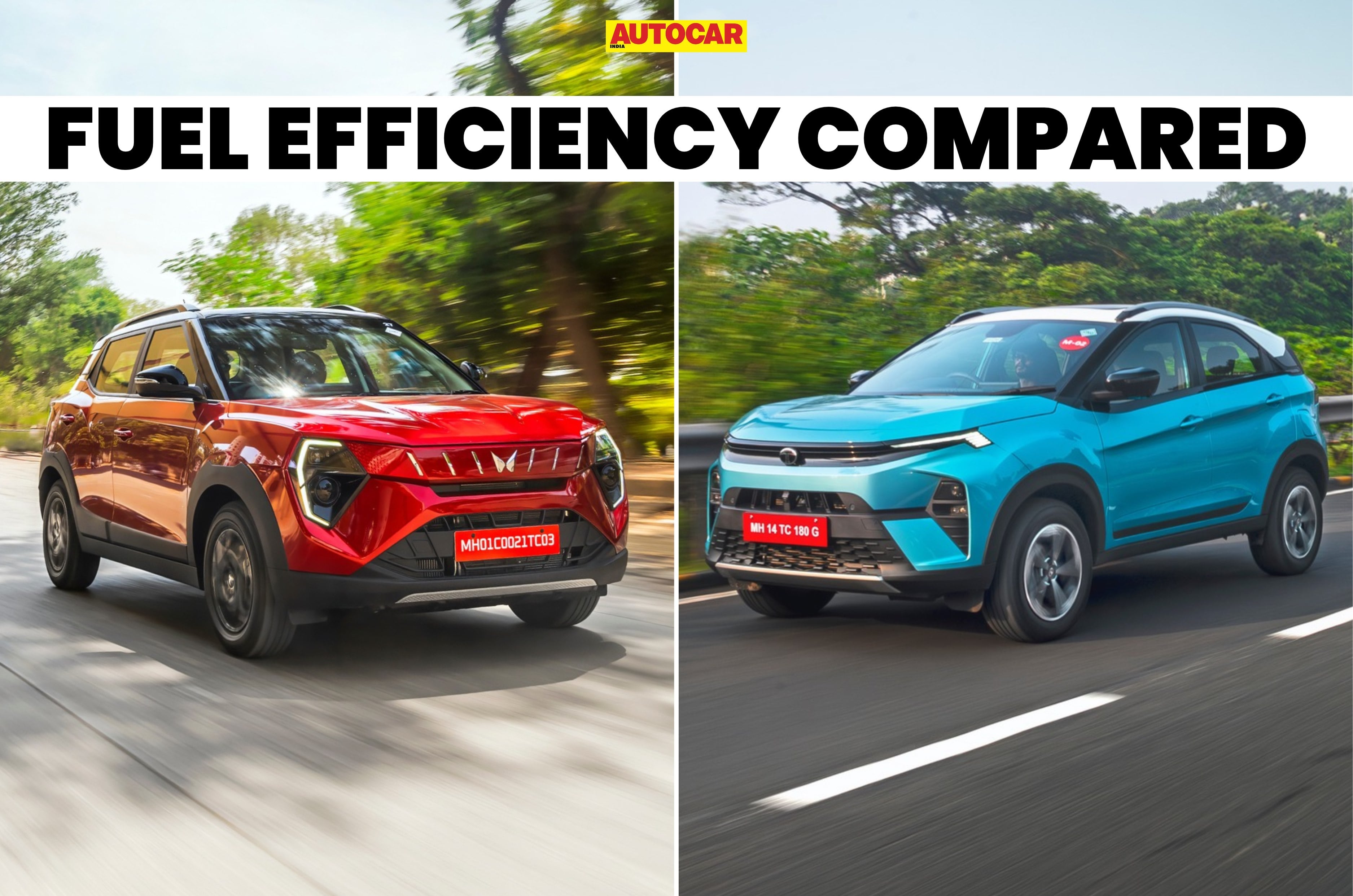 Mahindra XUV 3XO ZNG vs Tata Nexon iCNG mileage compared