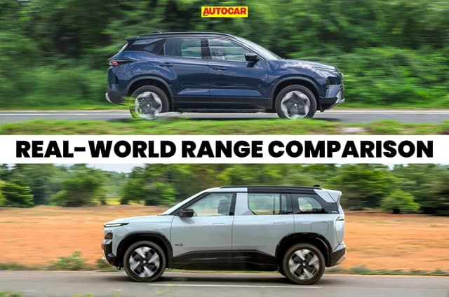 Tata Sierra EV AWD vs Harrier EV AWD: Real-world range compared