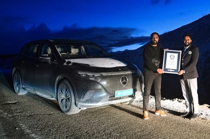 Autocar India sets Guinness EV record