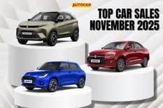 Top 10 selling cars in November 2025