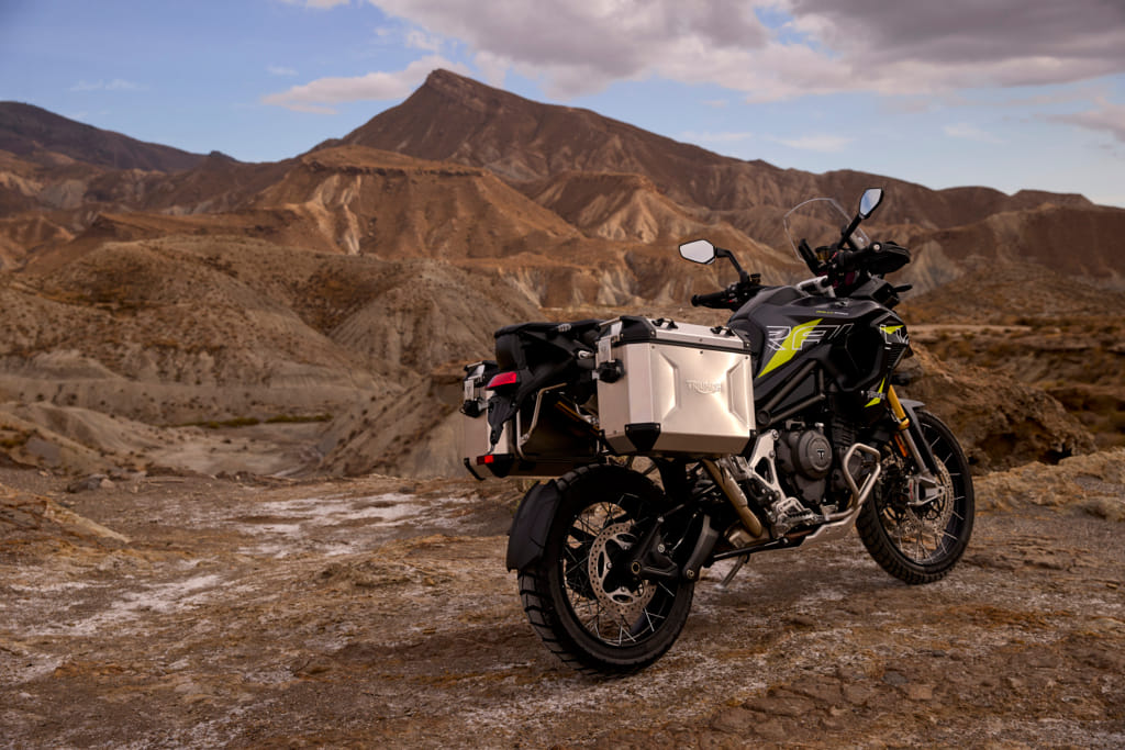 Triumph Tiger 1200 rear three fourth static shot