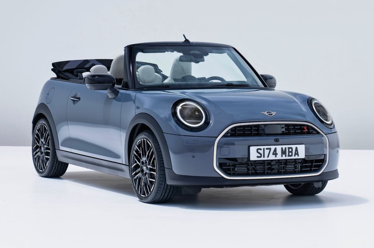 The Mini Cooper S Convertible is the drop-top model based on the regular Cooper S.
