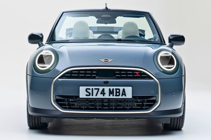 Mini Cooper S Convertible front design Mini Cooper S Convertible front design