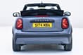 Mini Cooper S Convertible rear profile Mini Cooper S Convertible rear profile