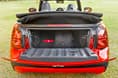 Mini Cooper S Convertible boot space Mini Cooper S Convertible boot space