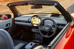 Mini Cooper S Convertible dashboard
