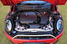 Mini Cooper S Convertible engine bay
