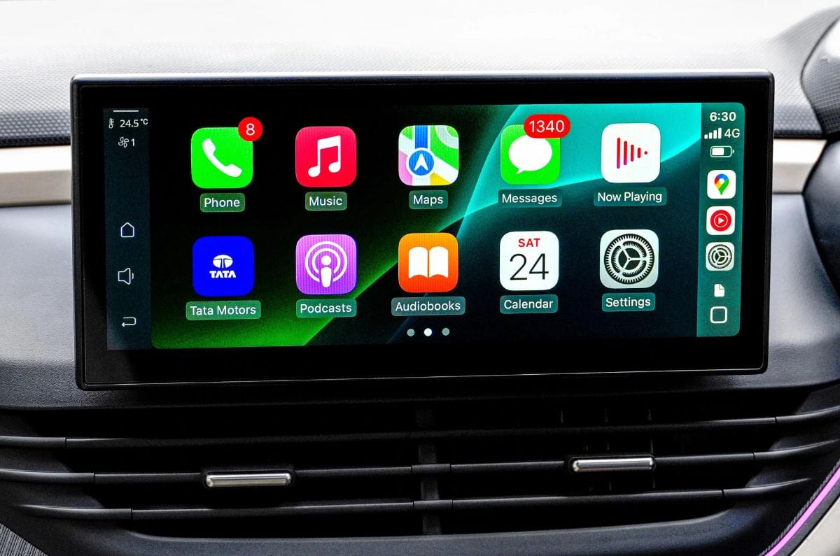 It gets a 10.25-inch infotainment touchscreen and 8-speaker Harman sound system.