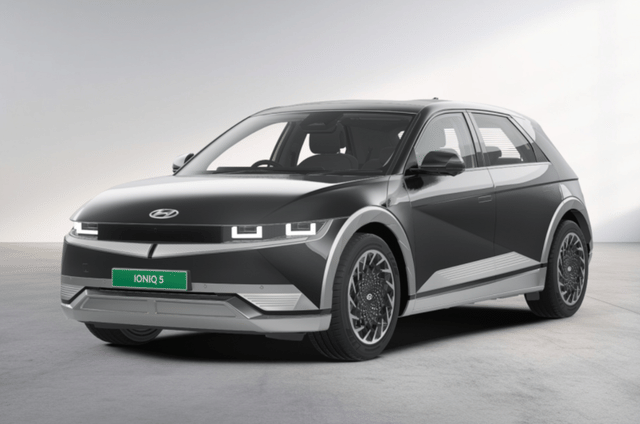 Hyundai Ioniq 5 Midnight Black Pearl colour