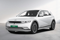 Optic White is perhaps the least eye-catching colour option here. Hyundai Ioniq 5 Optic White colour