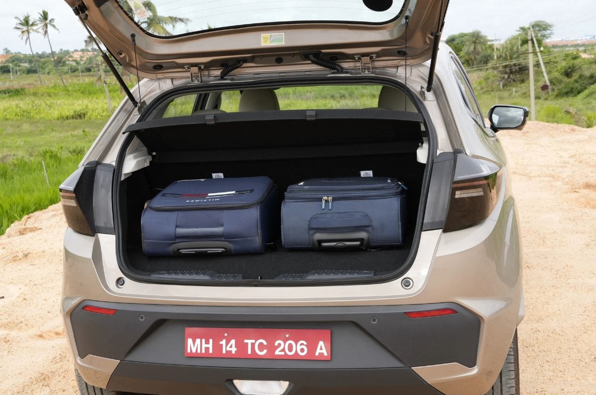 The Altroz gets 345 litres of boot space and 210 litres in the CNG versions
