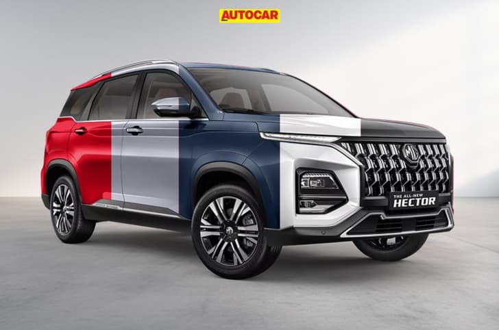 2026 MG Hector colours gallery