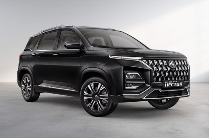 2026 MG Hector colours gallery