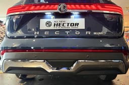 2026 MG Hector rear bumper design