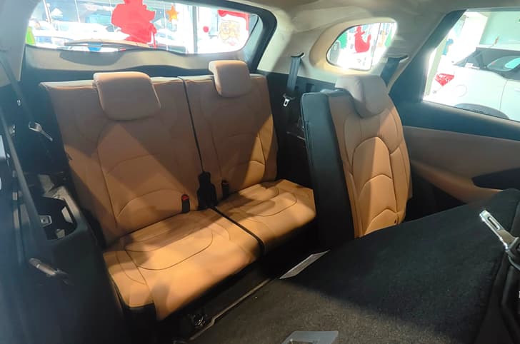 2026 MG Hector Plus third-row seats