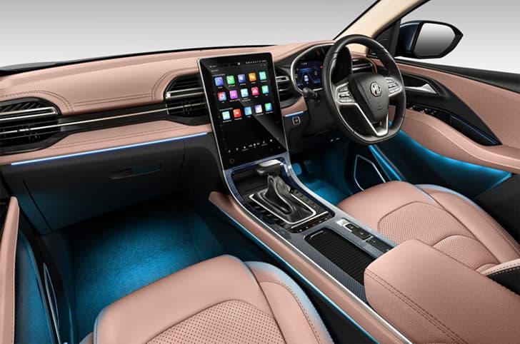 2026 MG Hector interior features