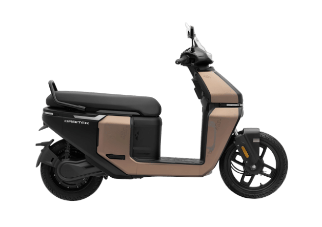 TVS Orbiter Martian Copper side profile shot