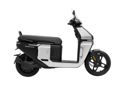 TVS Orbiter Stellar Silver side profile shot