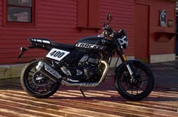 Triumph Tracker 400 right side profile