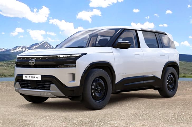 Tata Sierra front quarter static