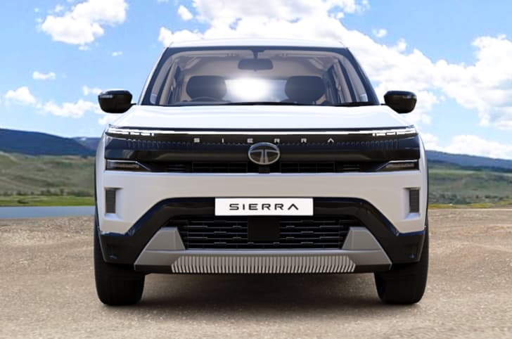 Tata Sierra front static