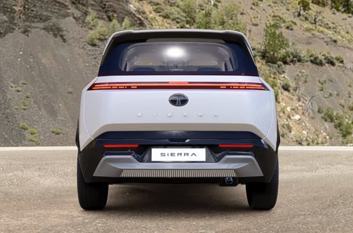 Tata Sierra rear static