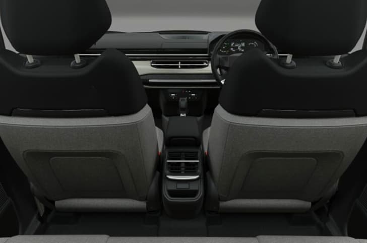 Tata Sierra rear AC vents