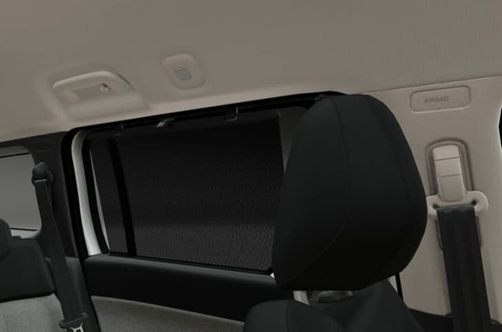 Tata Sierra rear window sunshades