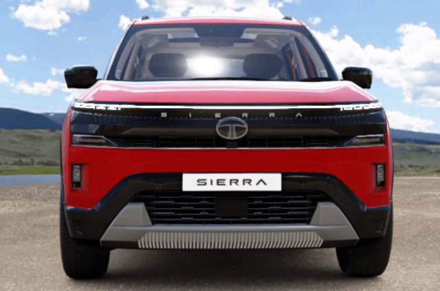 Tata Sierra front static