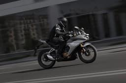 Hero Karizma XMR riding shot