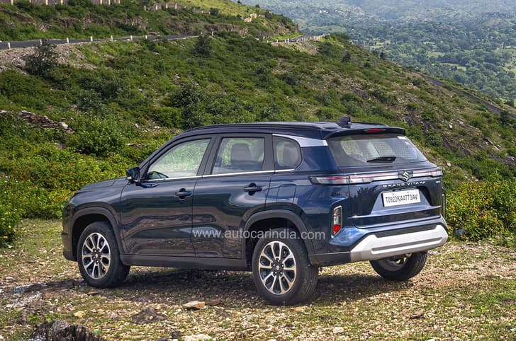 Maruti Grand Vitara rear quarter static